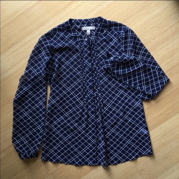 Banana Republic Tops - Banana Republic navy blouse -XS Petite Banana Republic Tops - Banana Republic navy blouse -XS Petite
